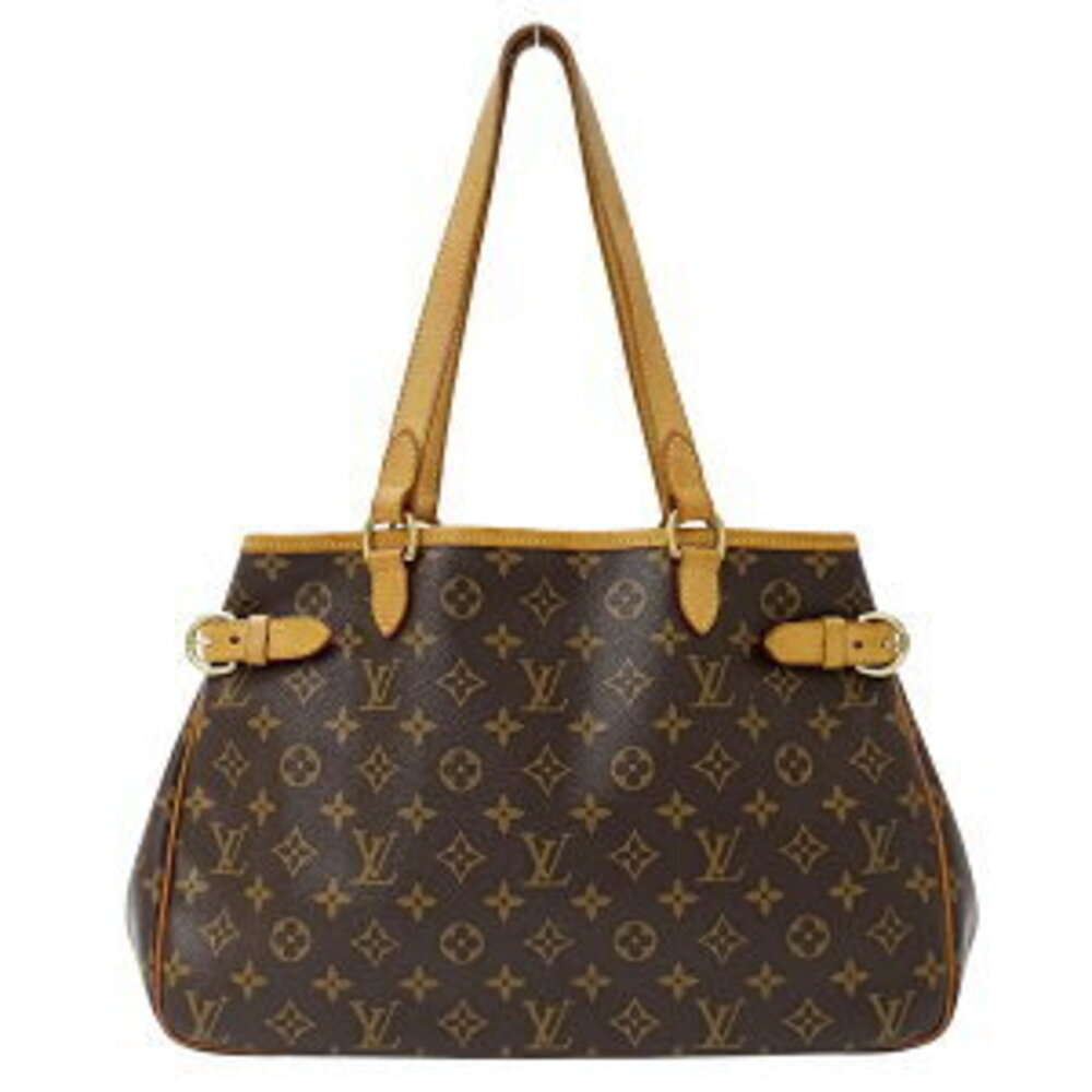 Louis Vuitton Bag Monogram Tote Shoulder Batignolles Horizontal Brown